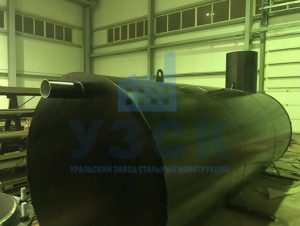 Резервуар горизонтальный стальной наземный в Новосибирске