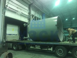 Доставка резервуара вертикального в Новосибирске