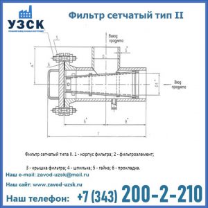 Фильтр сетчатый ФС по Т-ММ-11-2003 в Новосибирске