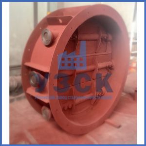 Клапан КЛК с МЭОФ трёхосный Ду 800,Ду 1000, Ду 1400 в Новосибирске