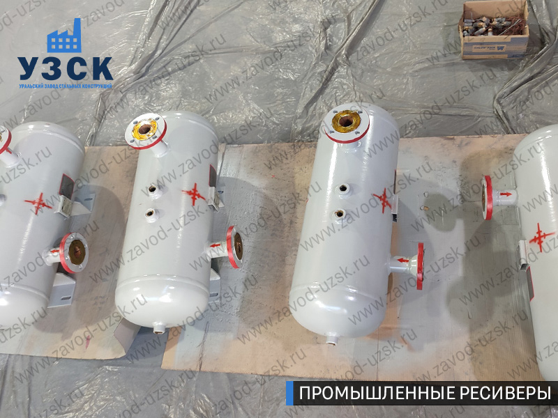 фотография емкостных ресиверов газа Новосибирск